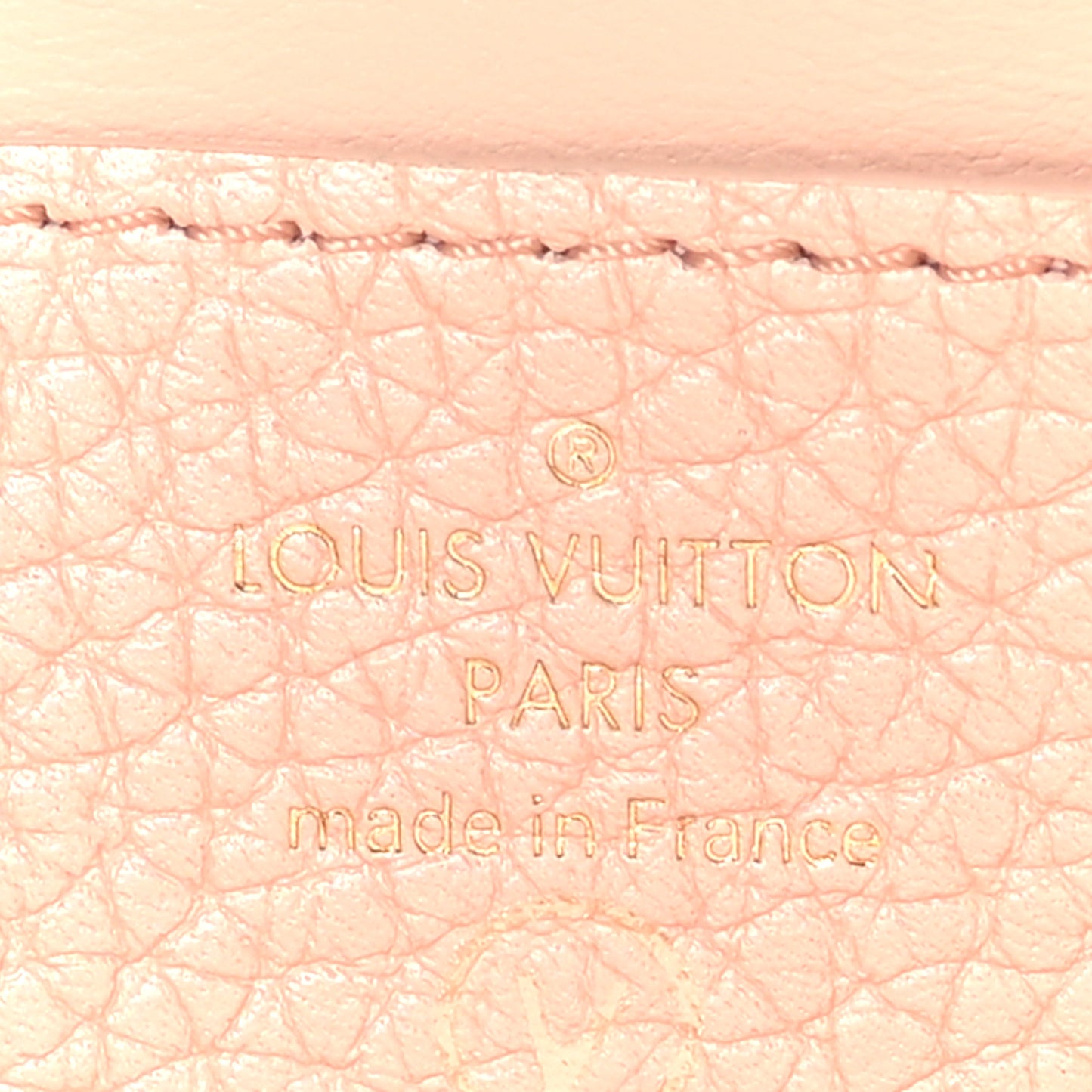 Iridescent Grained Calfskin Summer Splash Twist PM Pink