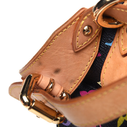 Louis Vuitton Monogram Multicolor Petit Noe Black 16 of 24