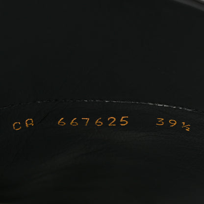Saint Laurent Vanity Softy Calfskin 68 Tube 110 Boots 39.5 Black 6 of 9