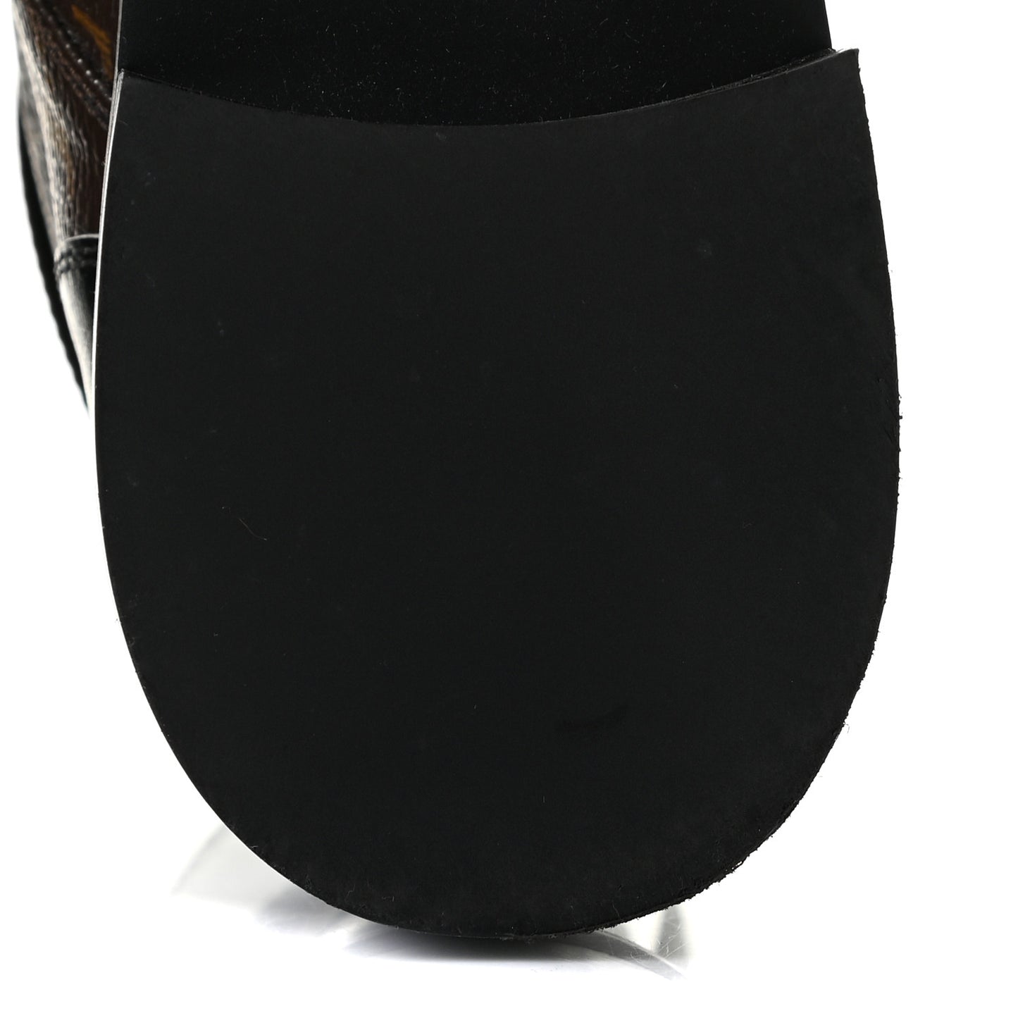 Monogram Calfskin Wonderland Flat Ranger Boots 36 Black