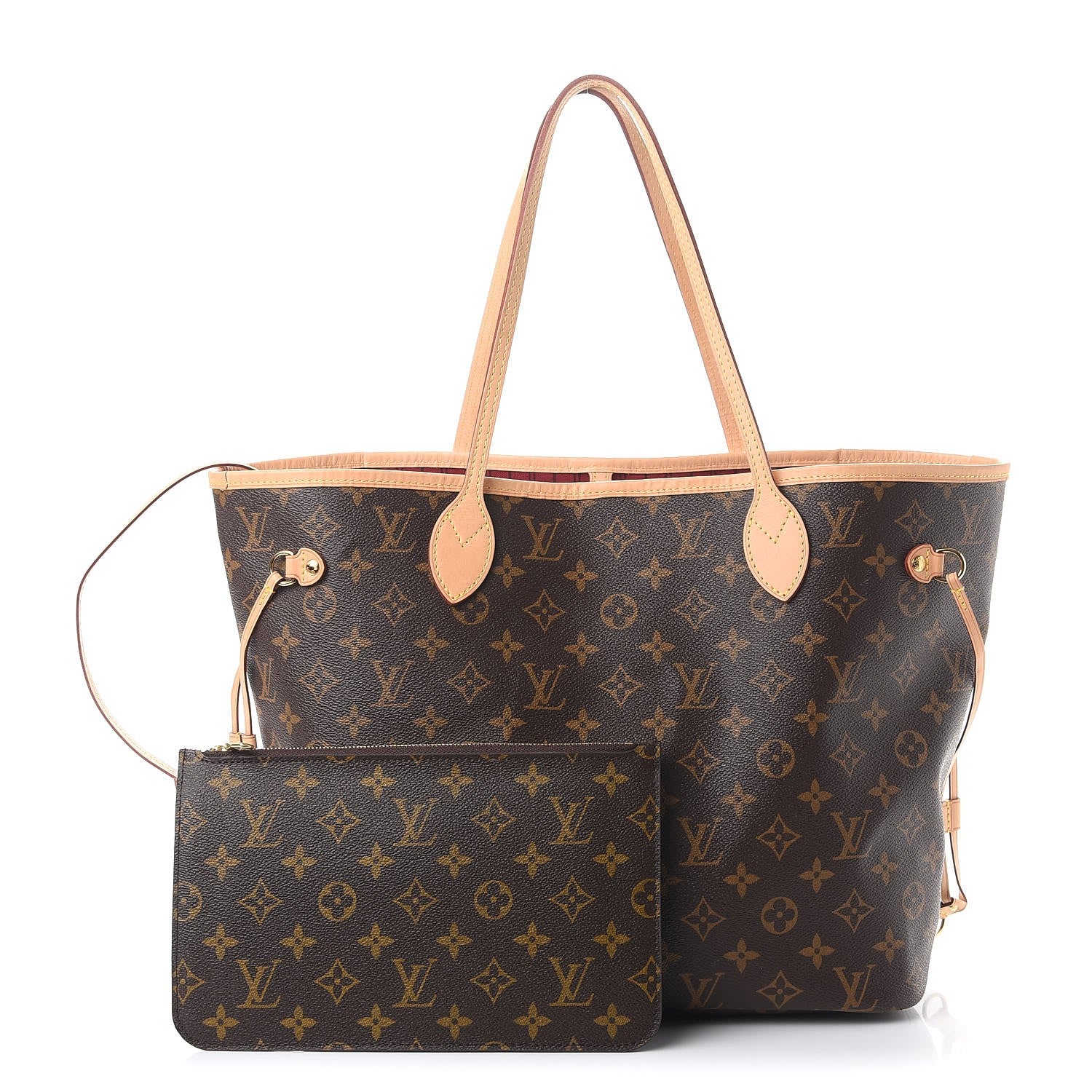 Louis Vuitton Monogram Neo Neverfull MM Fuchsia 1 of 10