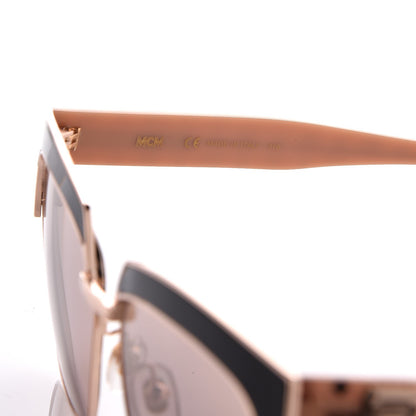 MCM Visetos 56mm Retro Sunglasses MCM102S Rose Gold Nude 5 of 7