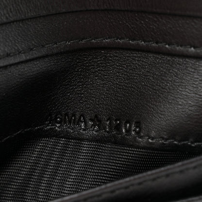 Christian Dior Lambskin Cannage My Dior Veronia Wallet Black 7 of 10