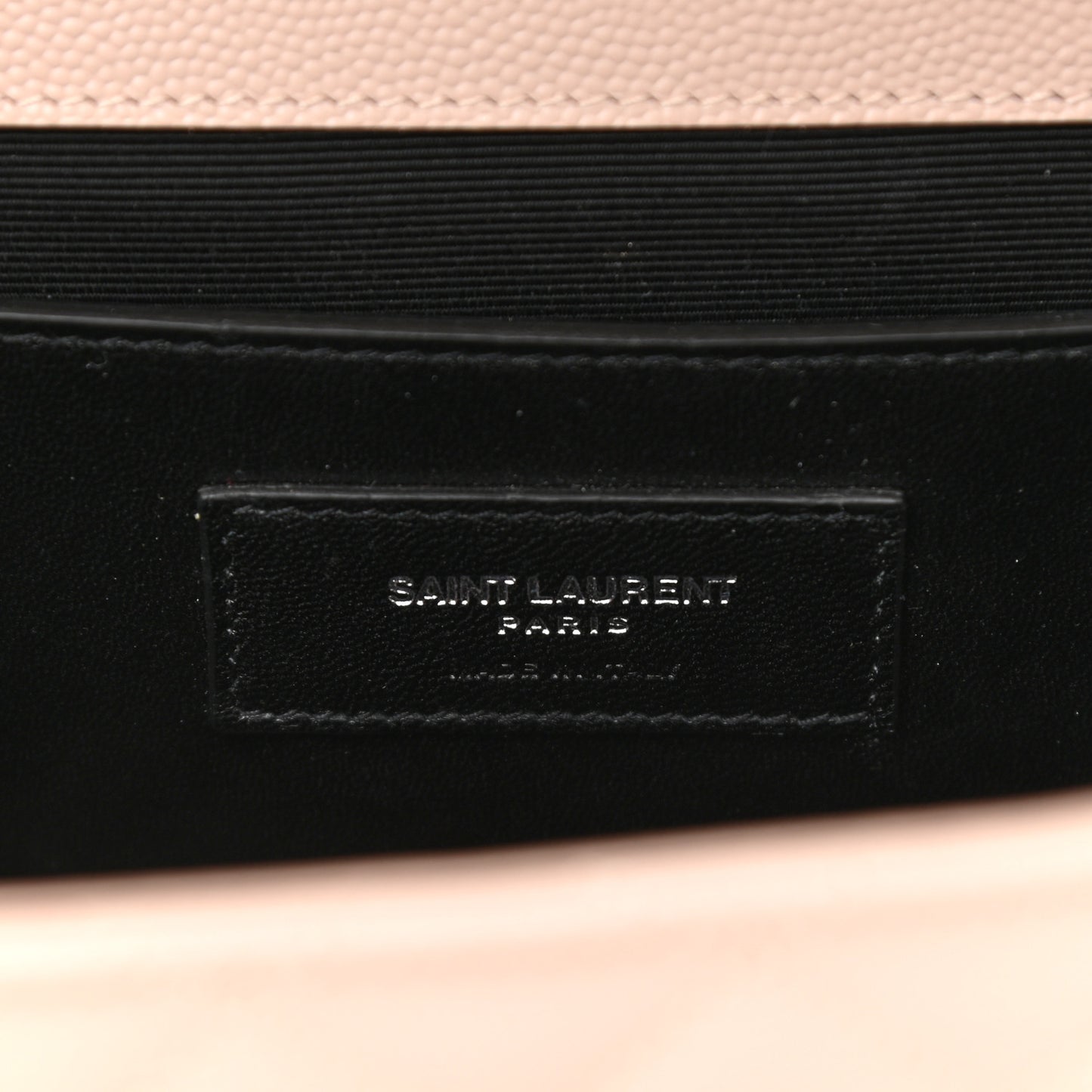Grain De Poudre Textured Mixed Matelasse Medium Triquilt Monogram Satchel Marble Pink