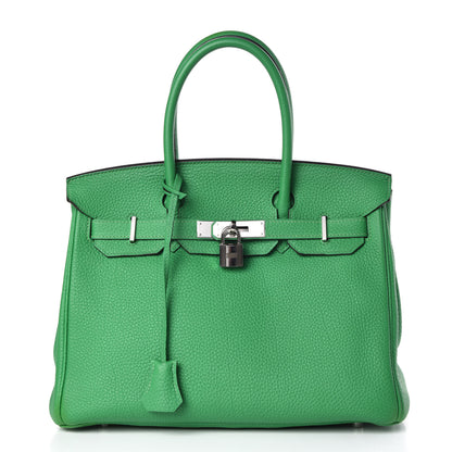 Hermes Togo Birkin 30 Bambou 1 of 32