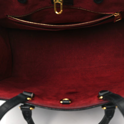 Louis Vuitton Empreinte Monogram Giant Onthego MM Black Beige 4 of 9
