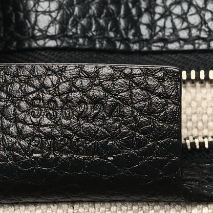 Gucci Pebbled Calfskin Medium Soho Flap Crossbody Black 7 of 10