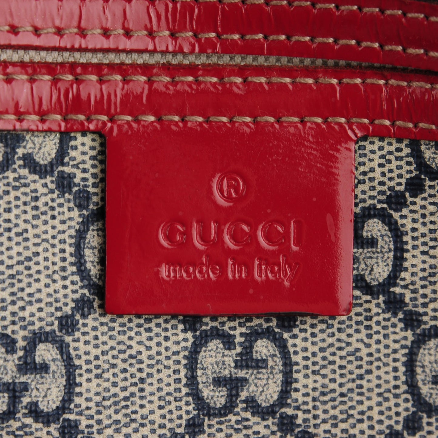 GG Plus Monogram Tattoo Heart Medium Joy Boston Red
