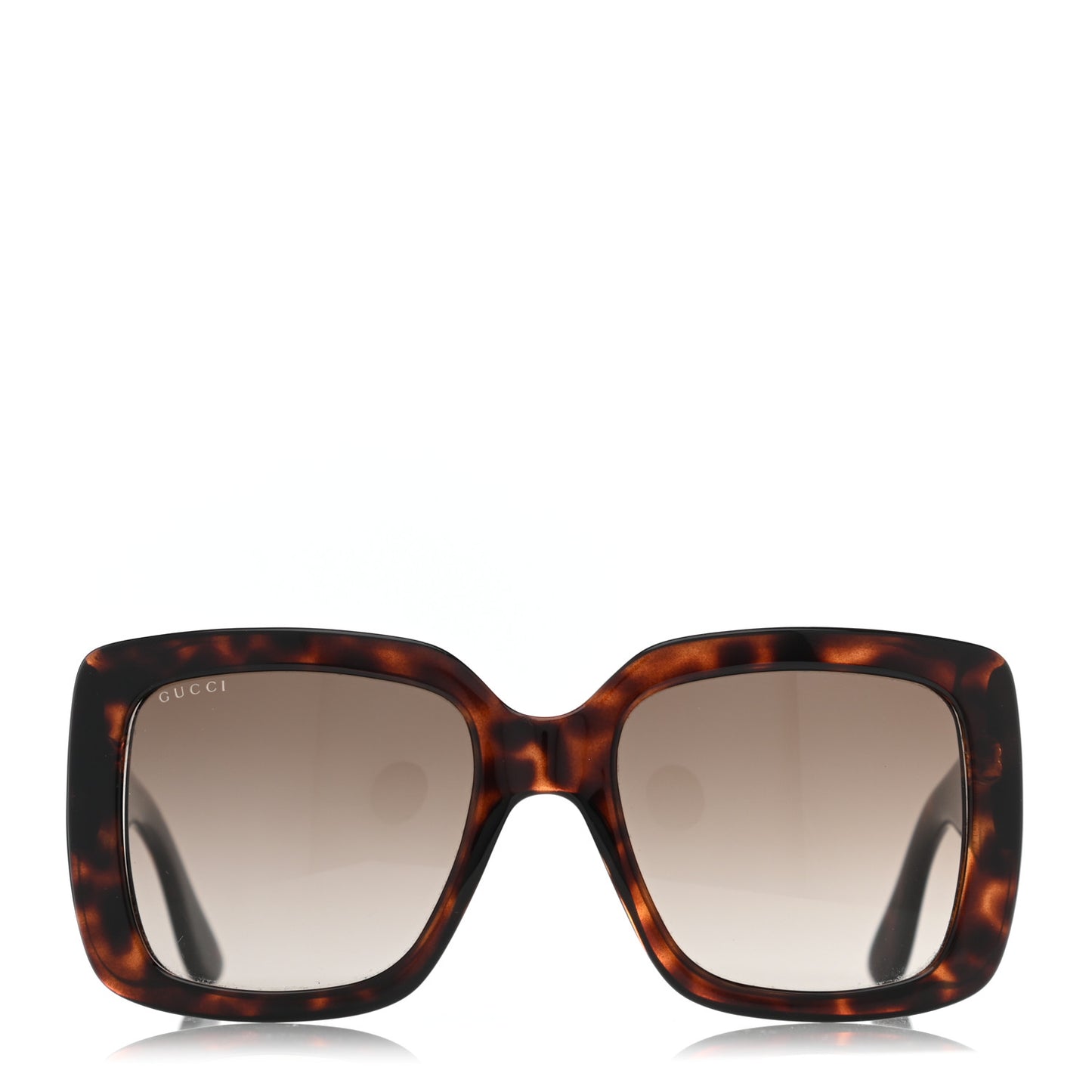 Acetate Square Frame Sunglasses GG 3814S Tortoise