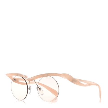 Prada Acetate Rimless Sunglasses SPR A24 Pink 1 of 8
