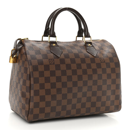 Louis Vuitton Damier Ebene Speedy 30 3 of 10