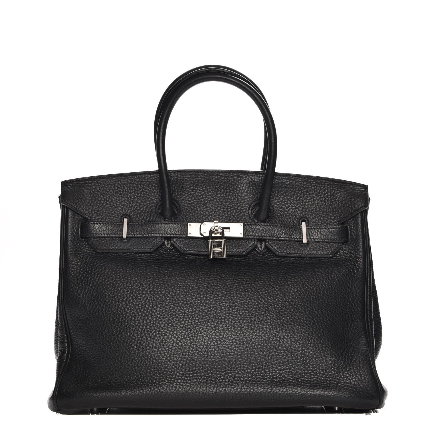 Hermes Taurillon Clemence Birkin 35 Black 1 of 26