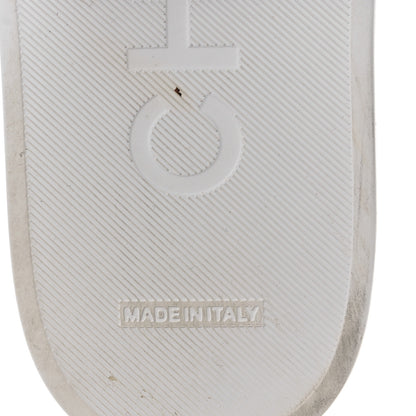 Chanel Rubber CC Flat Slide Sandals 41 White 6 of 7