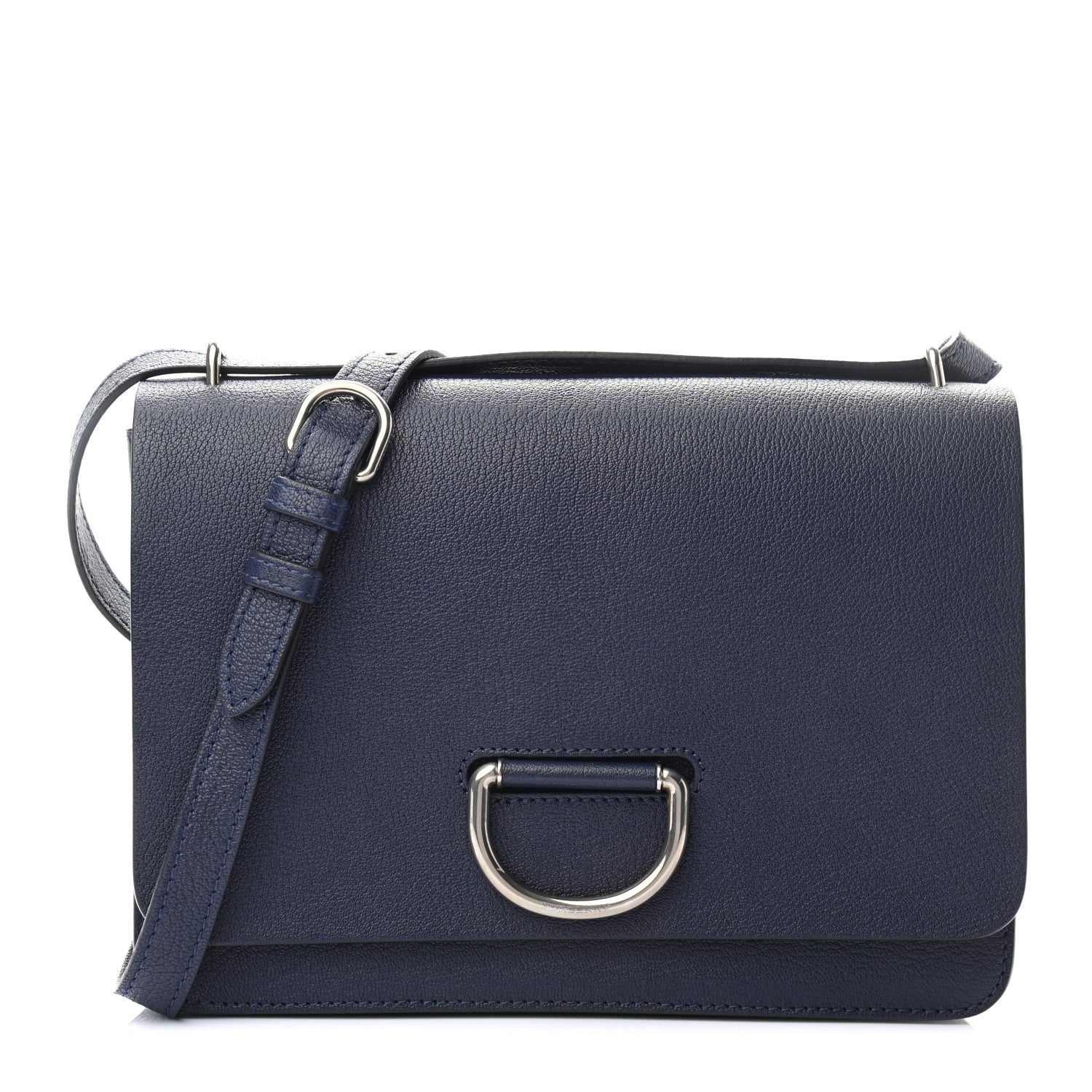 Burberry Goatskin Medium D-Ring Bag Regency Blue 1 of 12