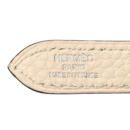 Hermes Taurillon Clemence Halzan 31 GM Nata 10 of 23