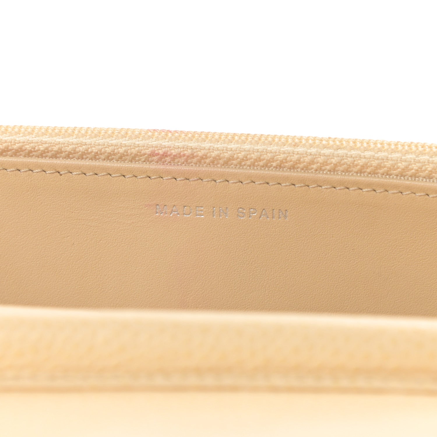 Chanel Caviar Quilted Wallet On Chain WOC Beige 7 of 17