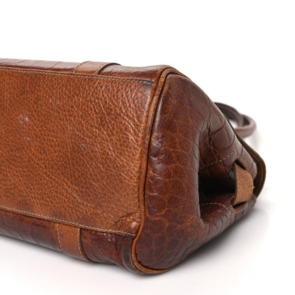 Mulberry Crocodile Embossed Calfskin East West Bayswater Brown 9 of 15