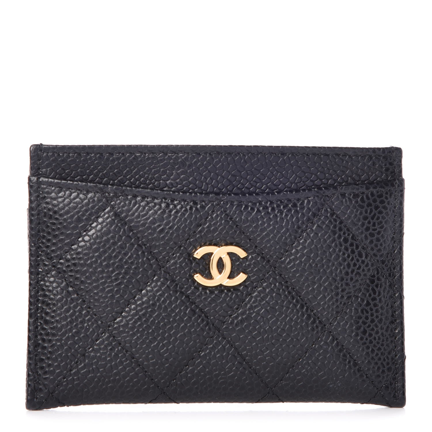 Chanel Caviar Quilted Card Holder Black 1 of 9