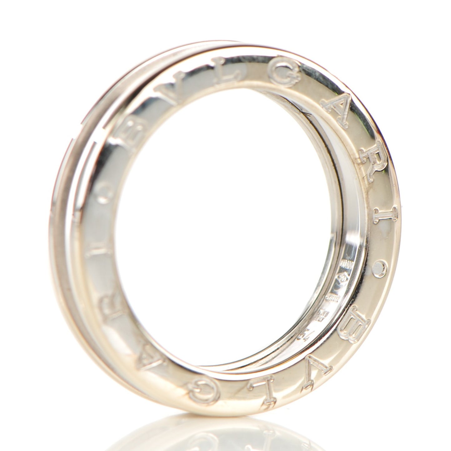 18K White Gold B.Zero1 Ring 54 7