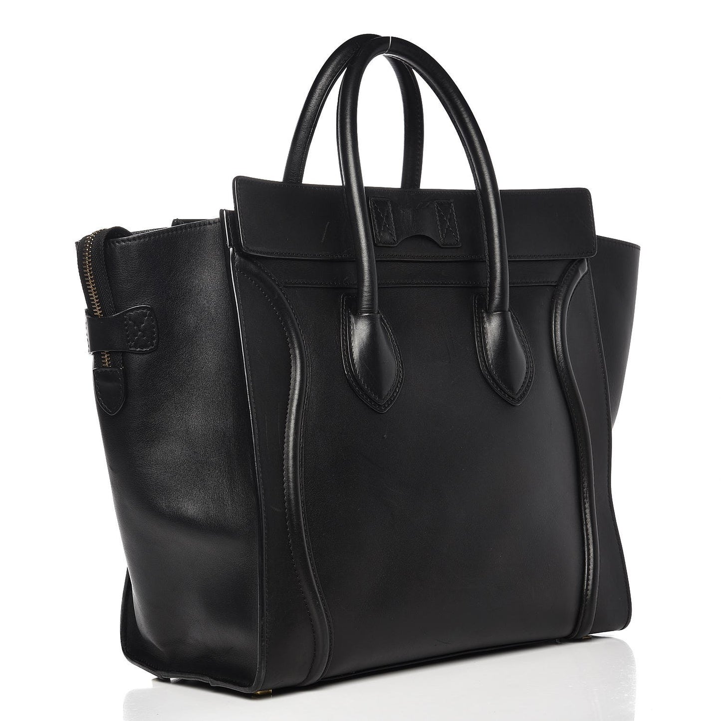 Smooth Calfskin Small Luggage Black