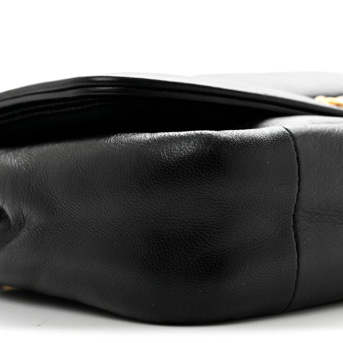 Lambskin Small Simply Flap Black
