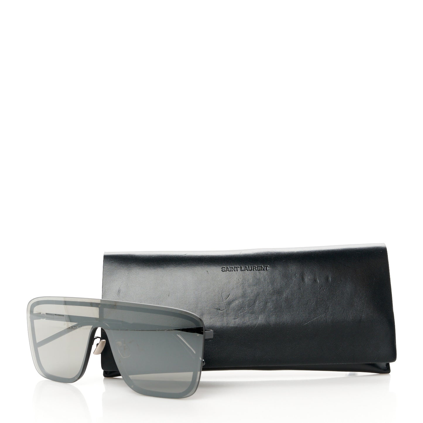 Metal SL 364 Mask Sunglasses Black