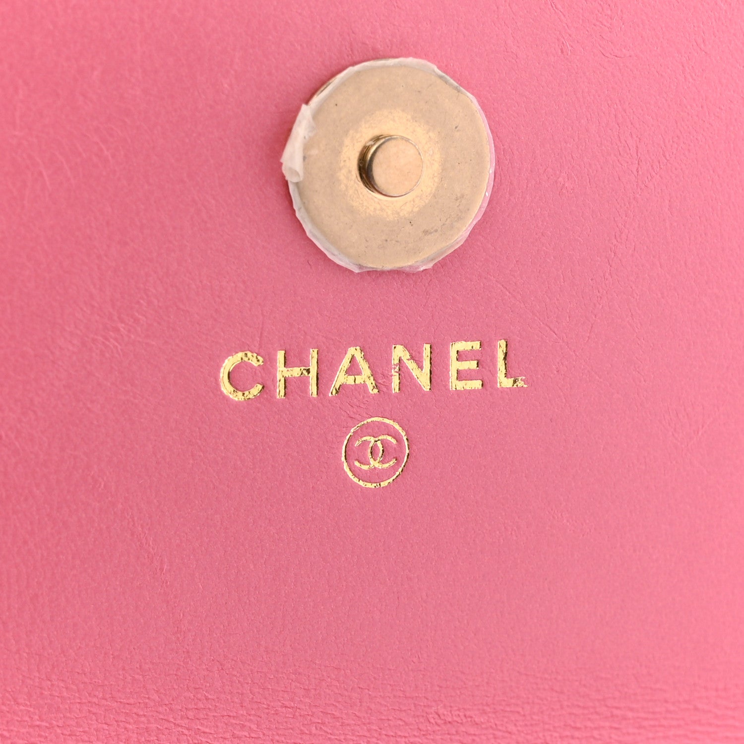 Chanel Lambskin Quilted Pillow Crush Flap Phone Holder With Chain