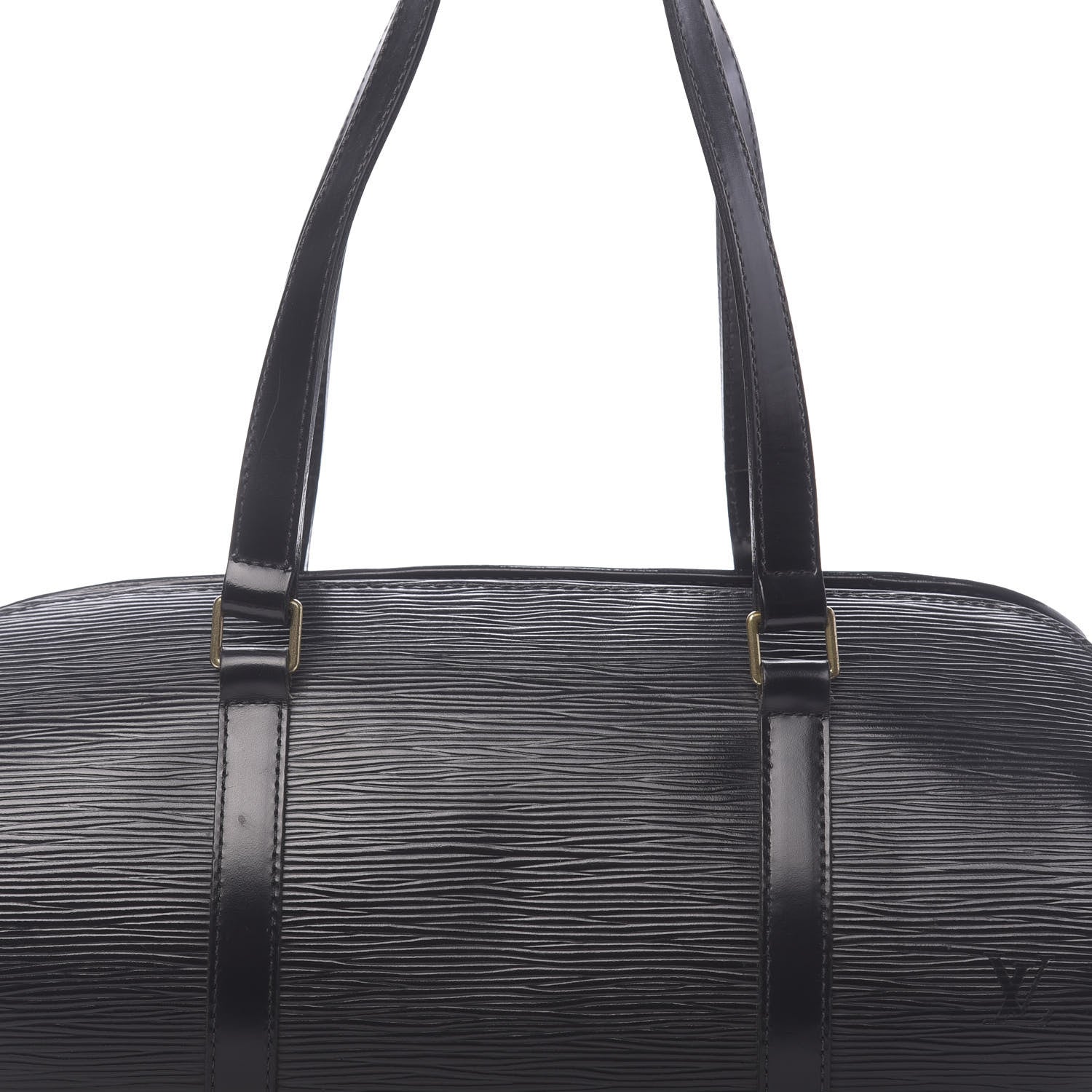 Louis Vuitton Epi Soufflot Black 9 of 11