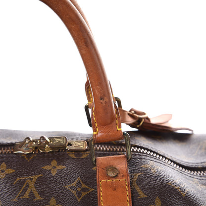 Louis Vuitton Monogram Keepall Bandouliere 55 19 of 38