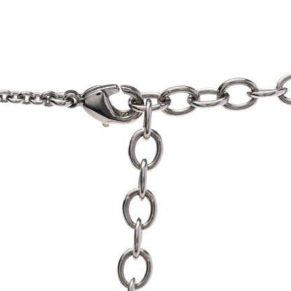 Louis Vuitton Metal Essential V Supple Necklace Silver 6 of 6