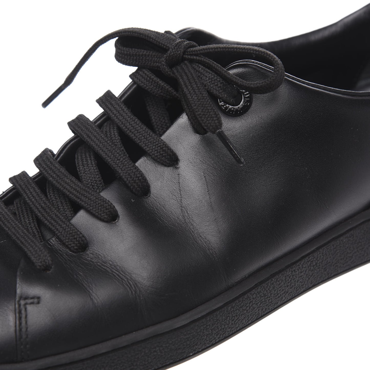 Calfskin Frontrow Sneakers 38 Black