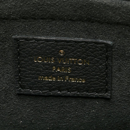 Louis Vuitton Grained Calfskin Lockme Tender Black 6 of 9