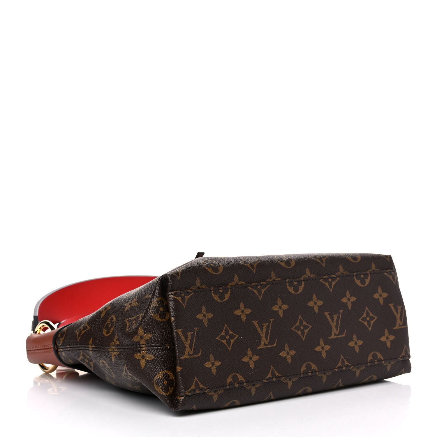 Louis Vuitton Monogram Tuileries Besace Caramel Rouge 5 of 12