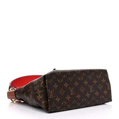 Louis Vuitton Monogram Tuileries Besace Caramel Rouge 5 of 12