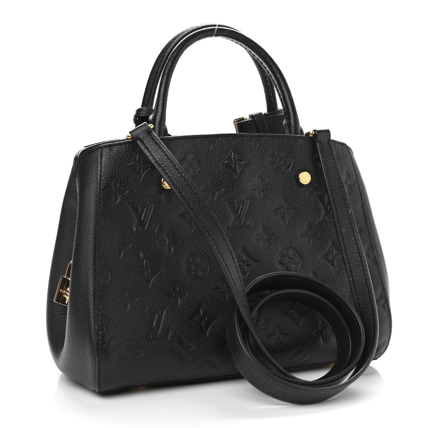 Louis Vuitton Empreinte Montaigne BB Black 3 of 16