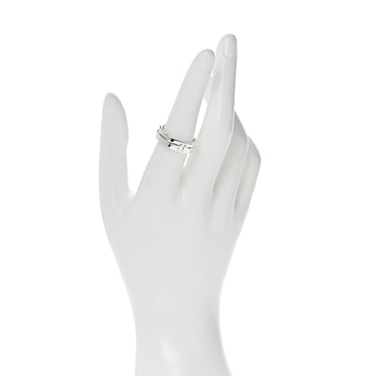 Tiffany Sterling Silver T Two Ring 56 7.5 2 of 4