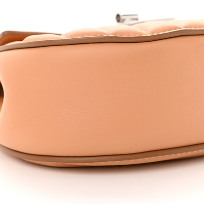 Chloe Calfskin Quilted Mini Drew Bijou Shoulder Bag Blushy Pink 8 of 9