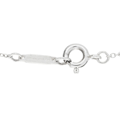 Tiffany Sterling Silver Small Bow Pendant Necklace 3 of 3