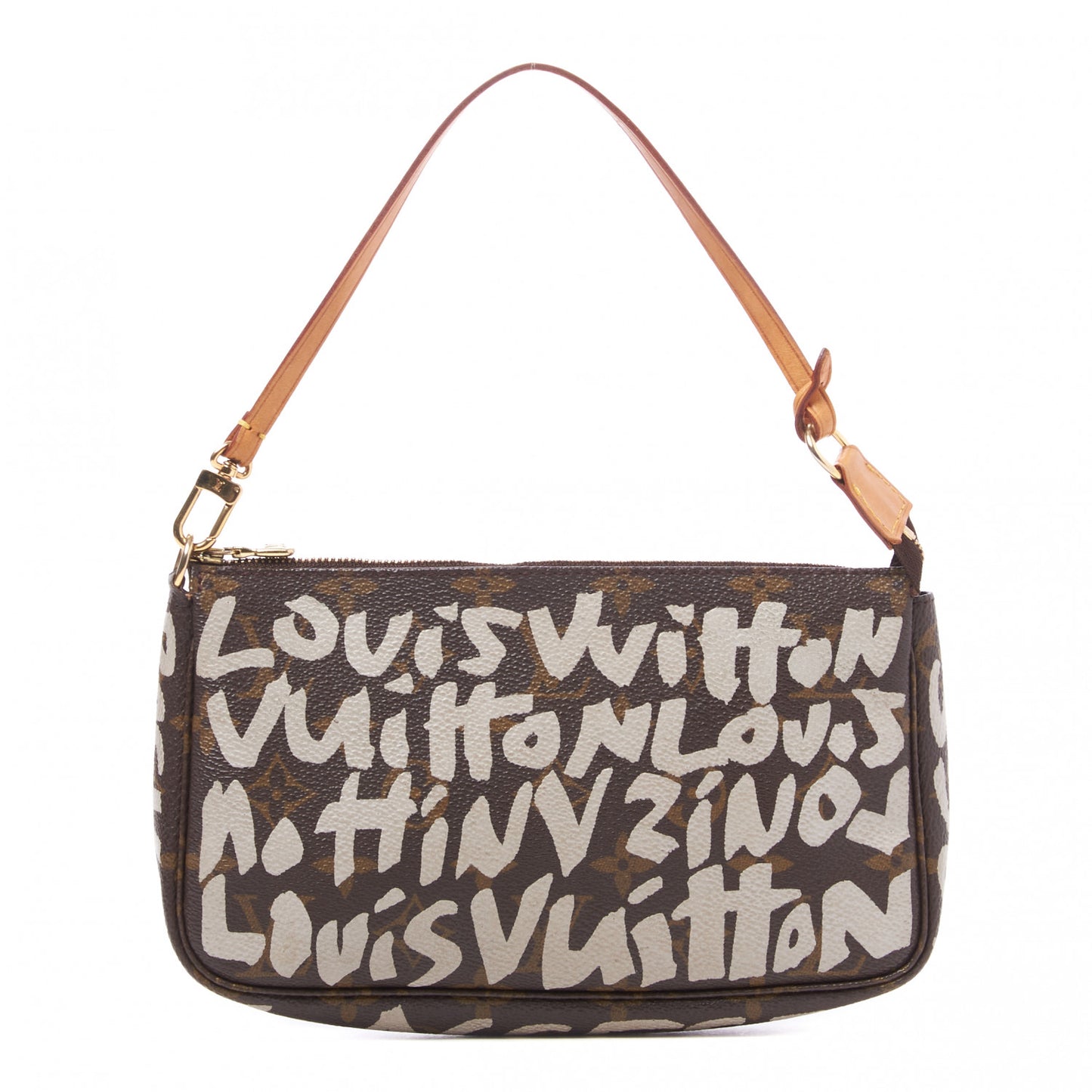 Monogram Graffiti Pochette Accessories Silver