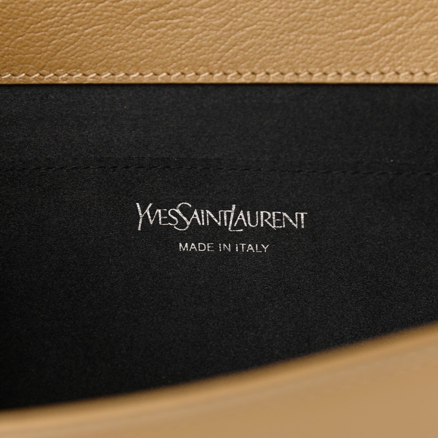 Saint Laurent Chevre Belle De Jour Flap Wallet Beige 6 of 8