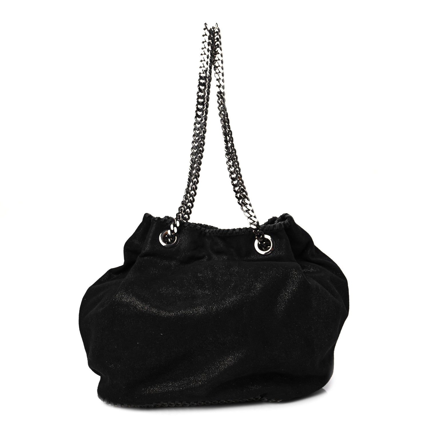 Stella McCartney Shaggy Deer Falabella Bucket Bag Black 1 of 6