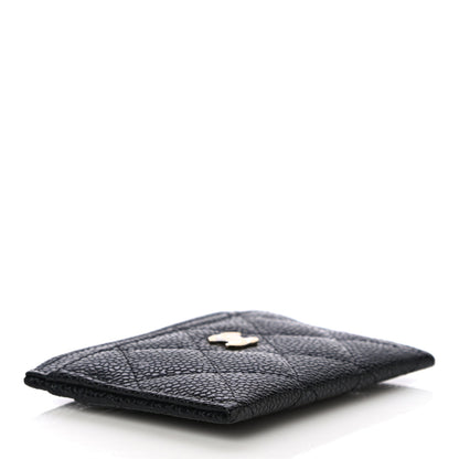 Chanel Caviar Quilted Card Holder Black 4 of 12