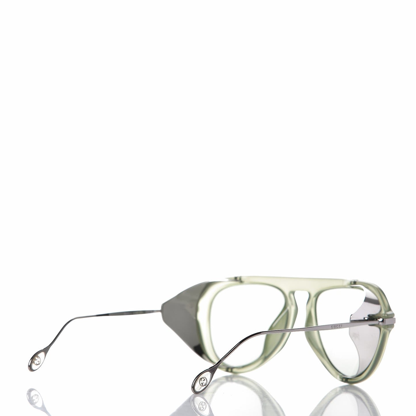 CVS Y/1 Aviator Sunglasses 3737/S Light Green Ruthenium