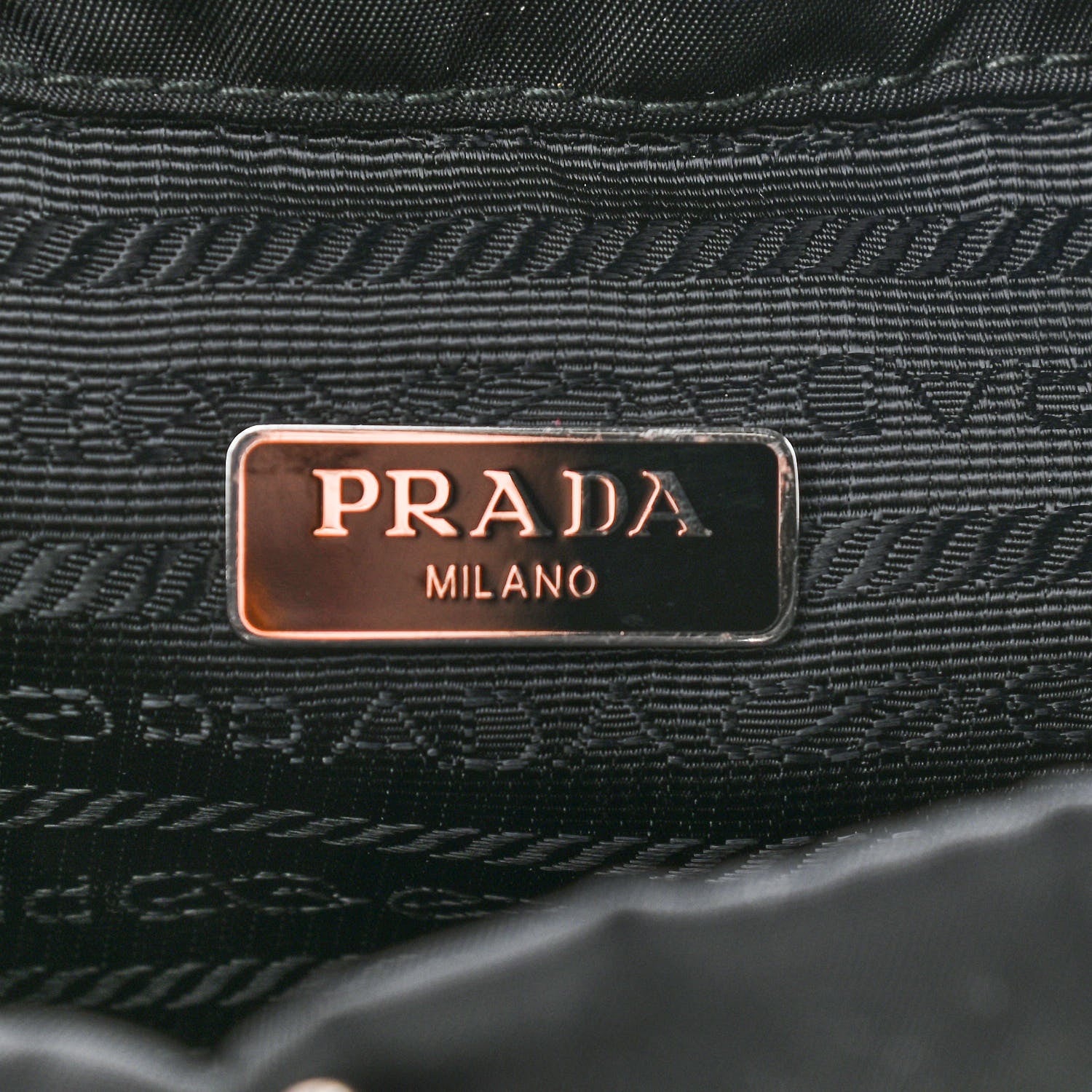 Prada Nylon Vela Mini Crossbody Backpack Black 6 of 13