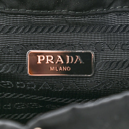 Prada Nylon Vela Mini Crossbody Backpack Black 6 of 13