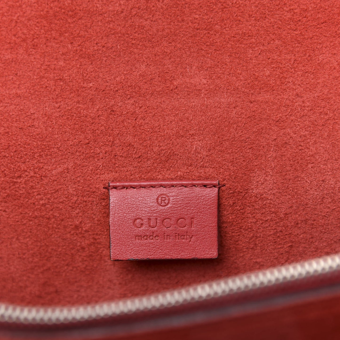 GG Supreme Monogram Small Dionysus Shoulder Bag Red