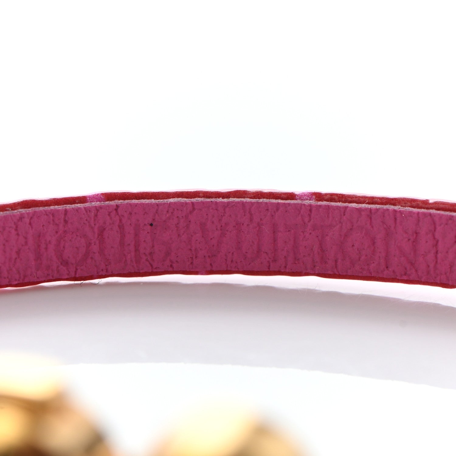 Louis Vuitton Monogram Mini Historic Bracelet 17 Fuchsia 4 of 9