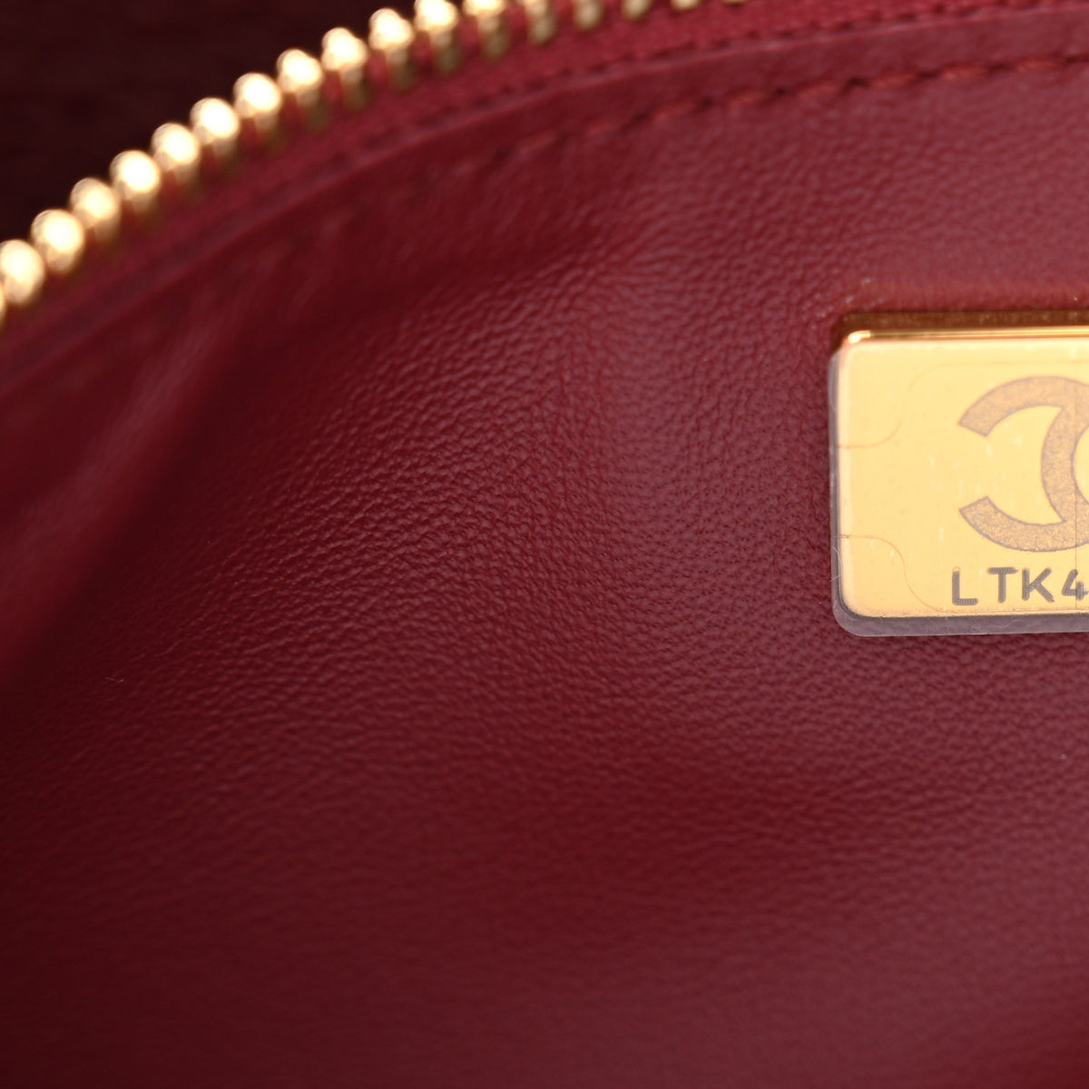 Chanel Grained Calfskin Small Souplissimo Maxi Flap Burgundy 7 of 10