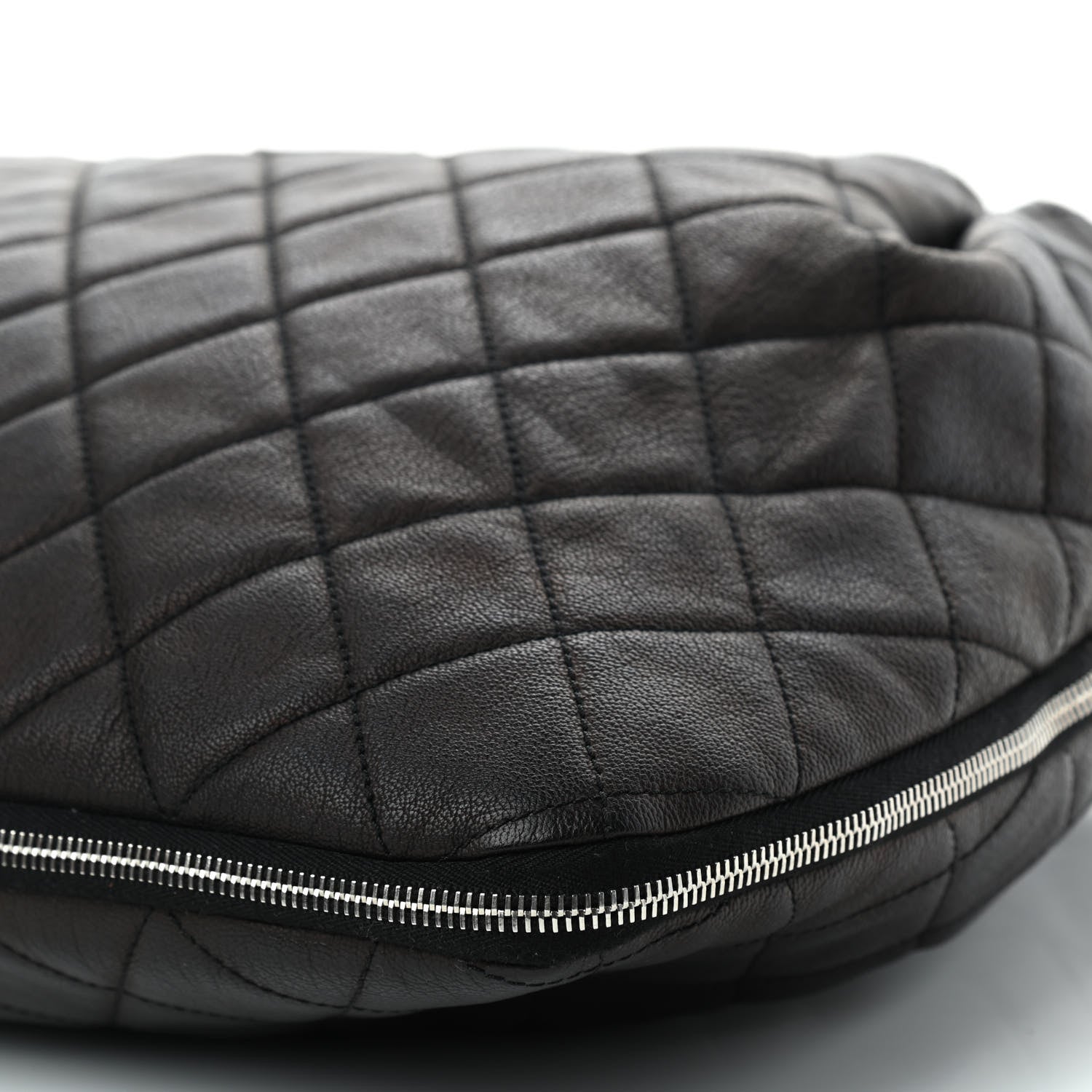 Chanel Quilted Soho Expandable Zip Shoulder Bag Black 9 of 10