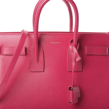 Saint Laurent Calfskin Small Sac De Jour Lipstick Pink 6 of 8